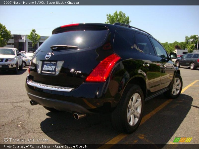 Super Black / Charcoal 2007 Nissan Murano S AWD