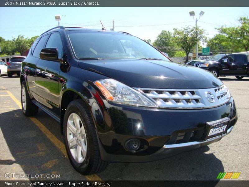 Super Black / Charcoal 2007 Nissan Murano S AWD