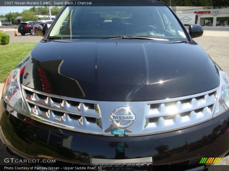 Super Black / Charcoal 2007 Nissan Murano S AWD