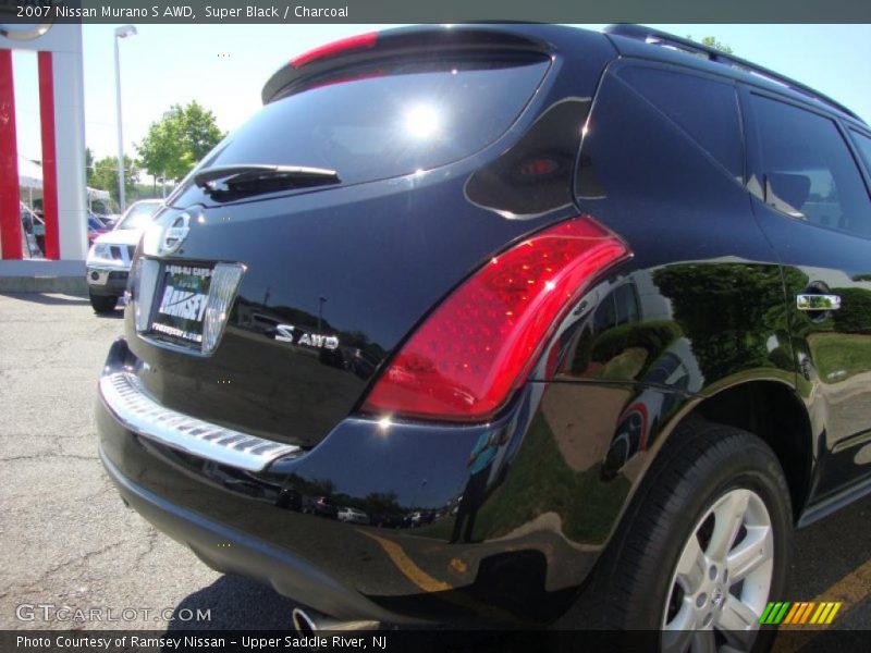 Super Black / Charcoal 2007 Nissan Murano S AWD