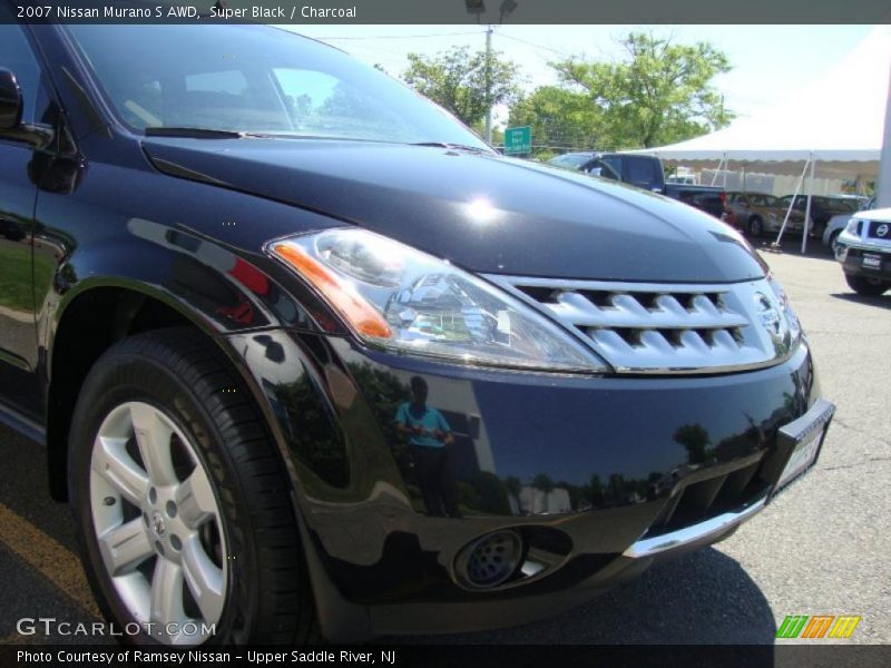 Super Black / Charcoal 2007 Nissan Murano S AWD