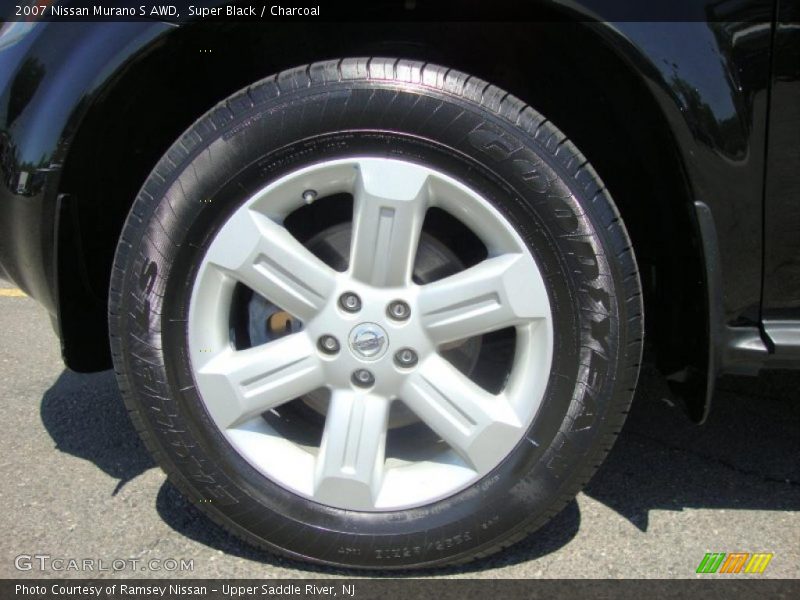 Super Black / Charcoal 2007 Nissan Murano S AWD