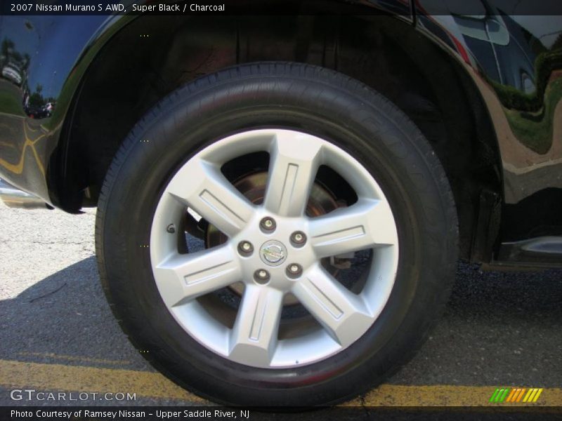 Super Black / Charcoal 2007 Nissan Murano S AWD