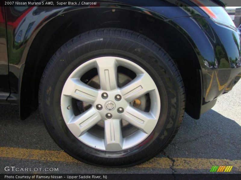 Super Black / Charcoal 2007 Nissan Murano S AWD
