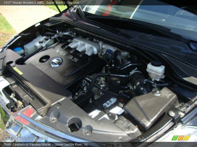 Super Black / Charcoal 2007 Nissan Murano S AWD