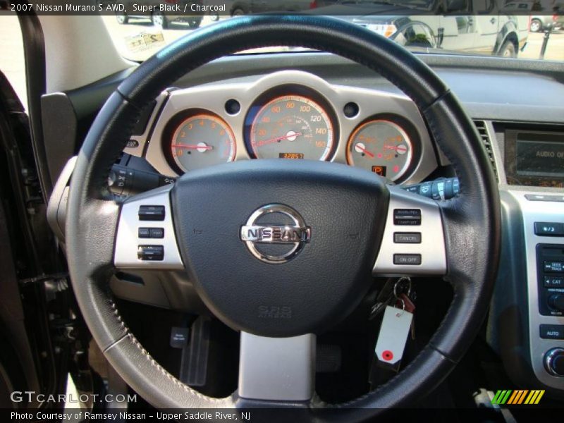 Super Black / Charcoal 2007 Nissan Murano S AWD