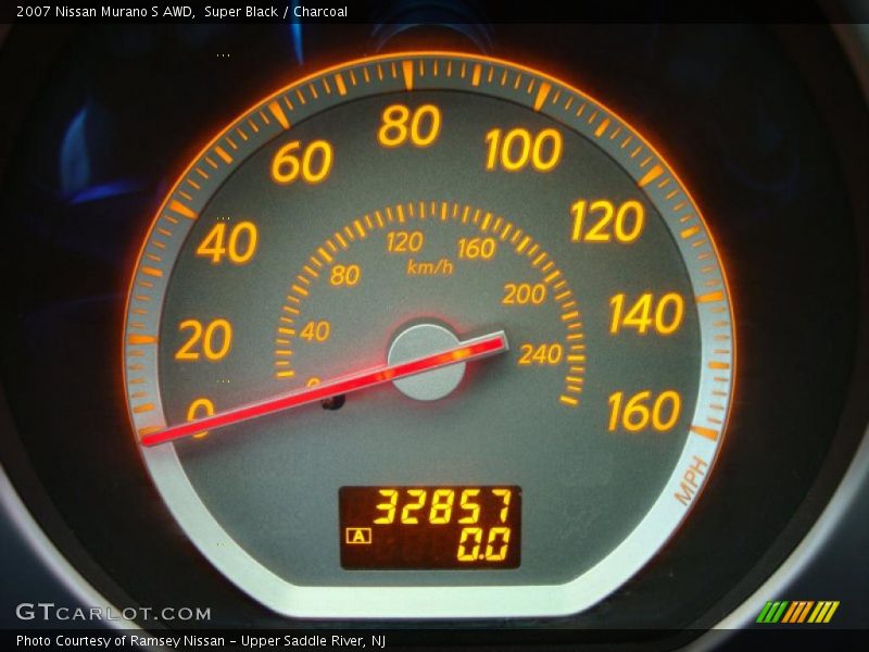Super Black / Charcoal 2007 Nissan Murano S AWD