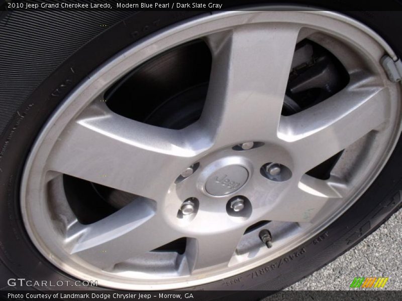 Modern Blue Pearl / Dark Slate Gray 2010 Jeep Grand Cherokee Laredo
