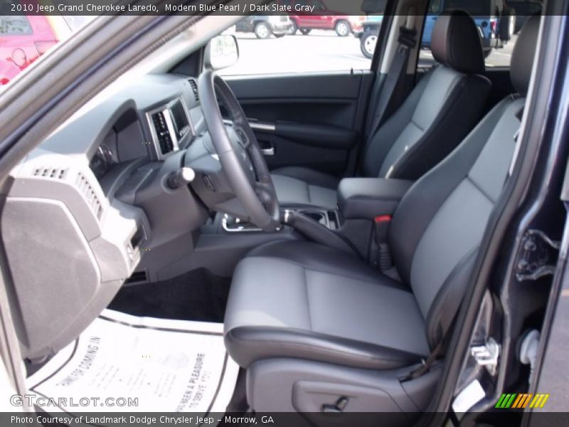 Modern Blue Pearl / Dark Slate Gray 2010 Jeep Grand Cherokee Laredo