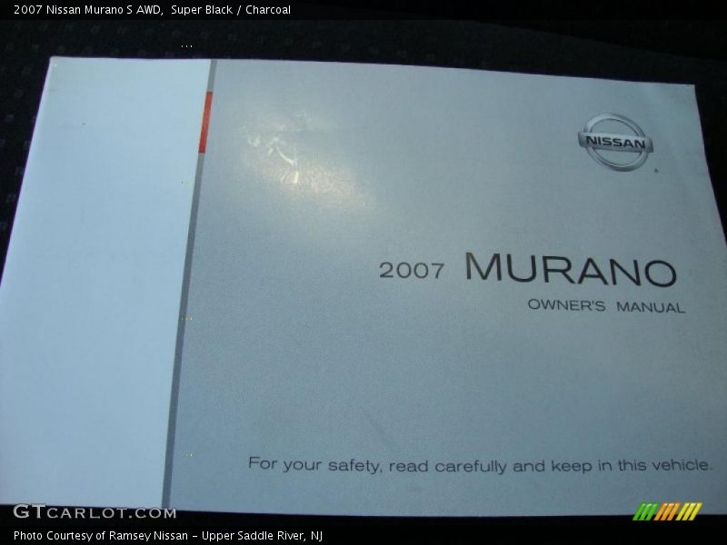Super Black / Charcoal 2007 Nissan Murano S AWD