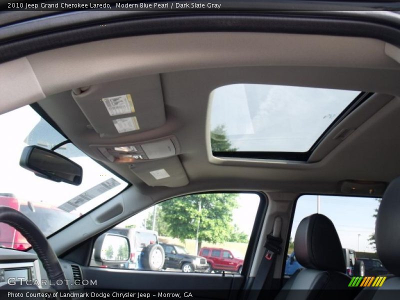 Modern Blue Pearl / Dark Slate Gray 2010 Jeep Grand Cherokee Laredo