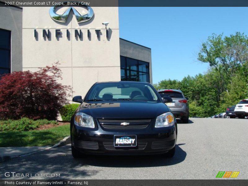 Black / Gray 2007 Chevrolet Cobalt LT Coupe