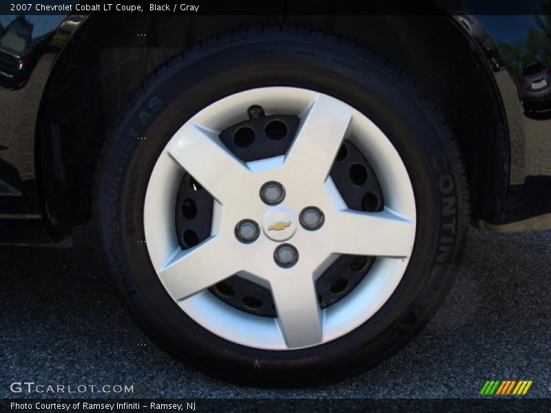 Black / Gray 2007 Chevrolet Cobalt LT Coupe