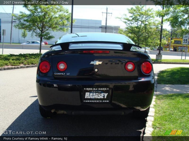 Black / Gray 2007 Chevrolet Cobalt LT Coupe