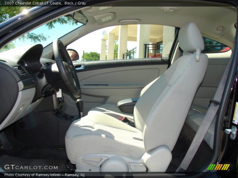 Black / Gray 2007 Chevrolet Cobalt LT Coupe