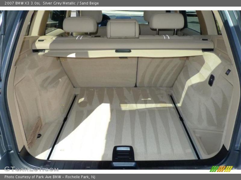 Silver Grey Metallic / Sand Beige 2007 BMW X3 3.0si