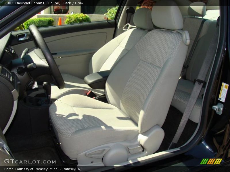 Black / Gray 2007 Chevrolet Cobalt LT Coupe