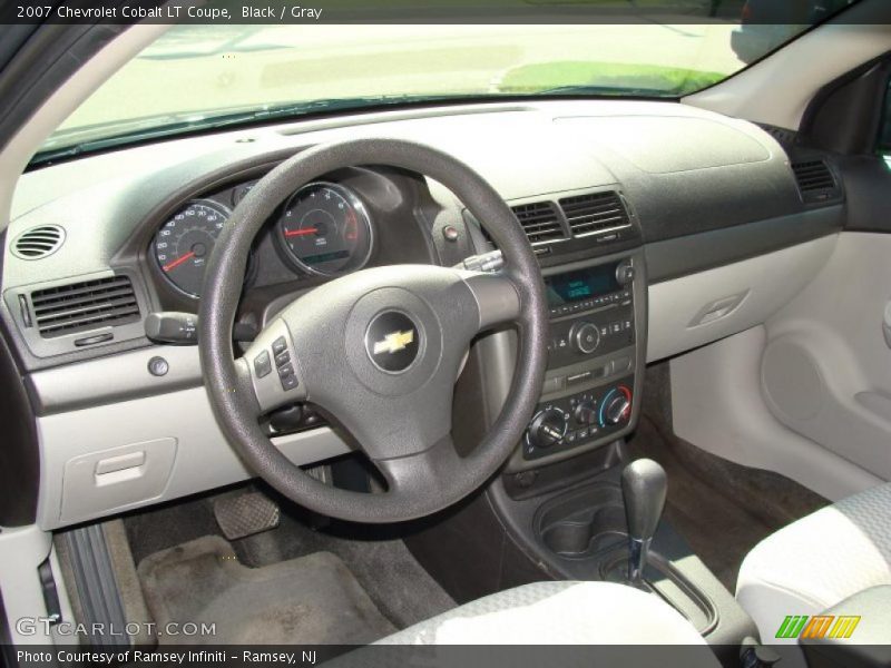 Black / Gray 2007 Chevrolet Cobalt LT Coupe