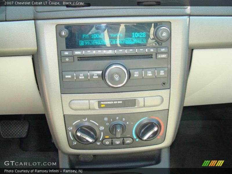 Black / Gray 2007 Chevrolet Cobalt LT Coupe