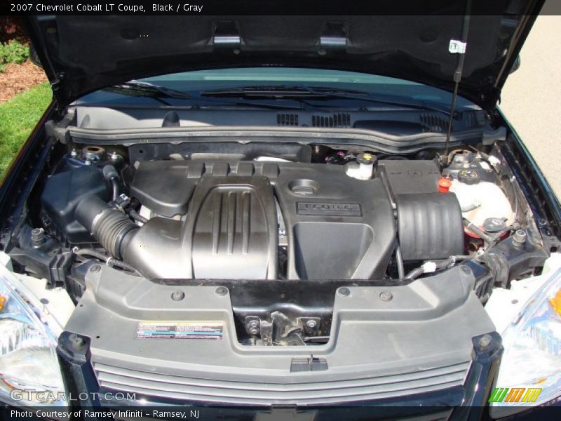 Black / Gray 2007 Chevrolet Cobalt LT Coupe