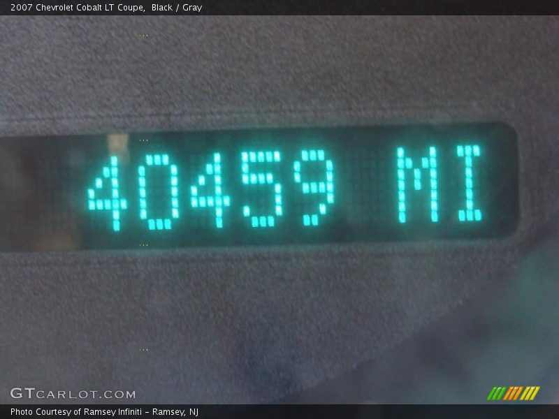 Black / Gray 2007 Chevrolet Cobalt LT Coupe