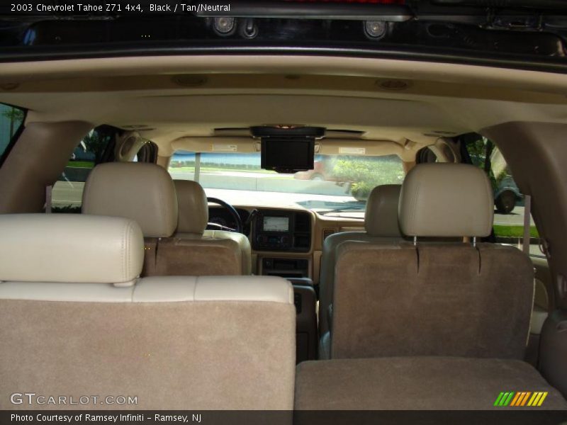 Black / Tan/Neutral 2003 Chevrolet Tahoe Z71 4x4