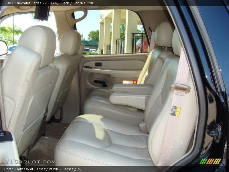 Black / Tan/Neutral 2003 Chevrolet Tahoe Z71 4x4