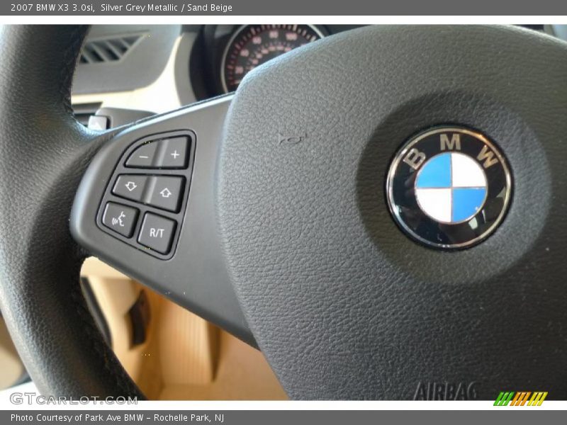 Silver Grey Metallic / Sand Beige 2007 BMW X3 3.0si
