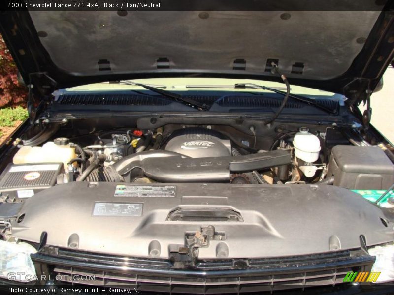 Black / Tan/Neutral 2003 Chevrolet Tahoe Z71 4x4