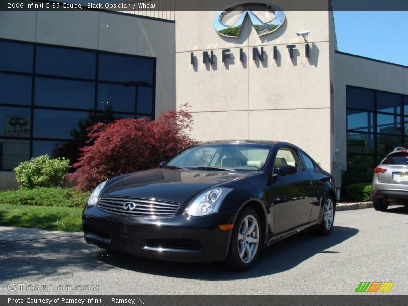 Black Obsidian / Wheat 2006 Infiniti G 35 Coupe
