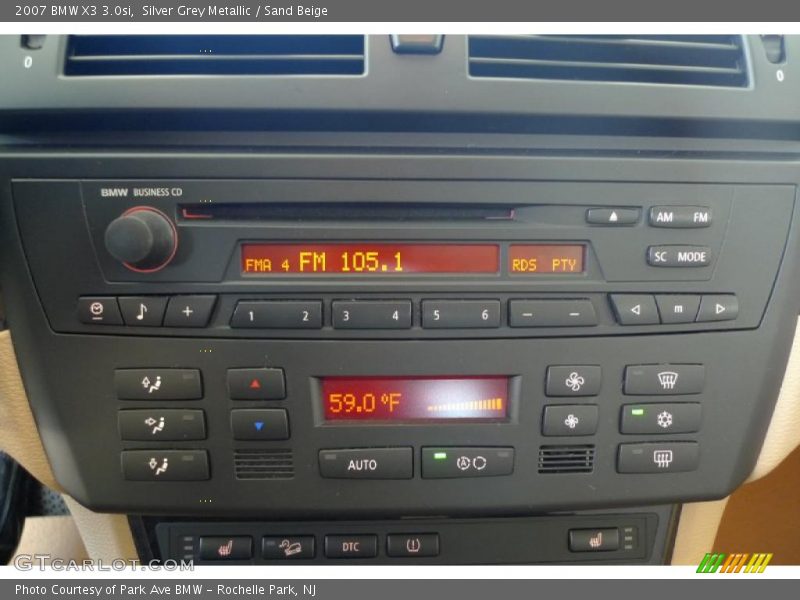 Silver Grey Metallic / Sand Beige 2007 BMW X3 3.0si