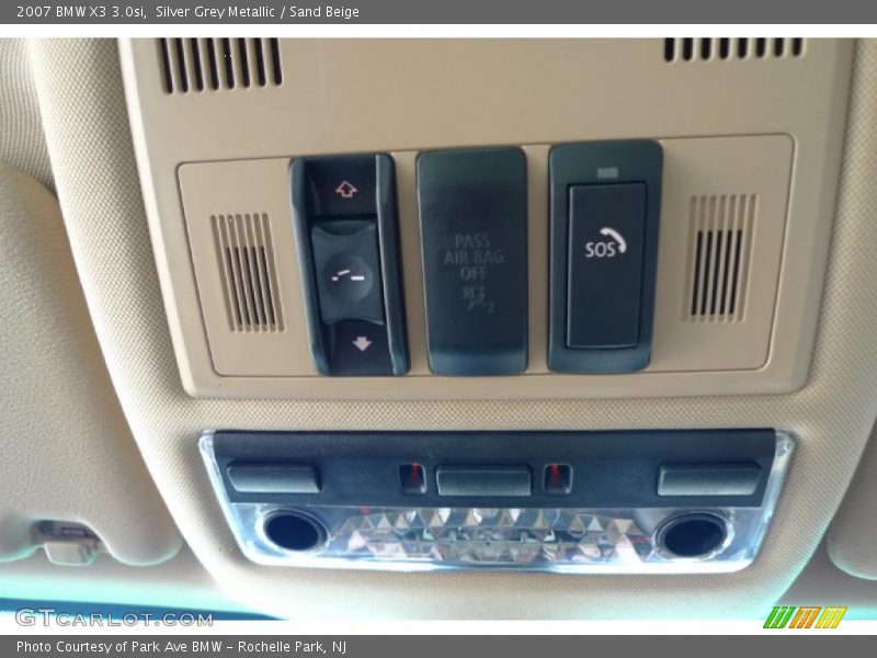Silver Grey Metallic / Sand Beige 2007 BMW X3 3.0si
