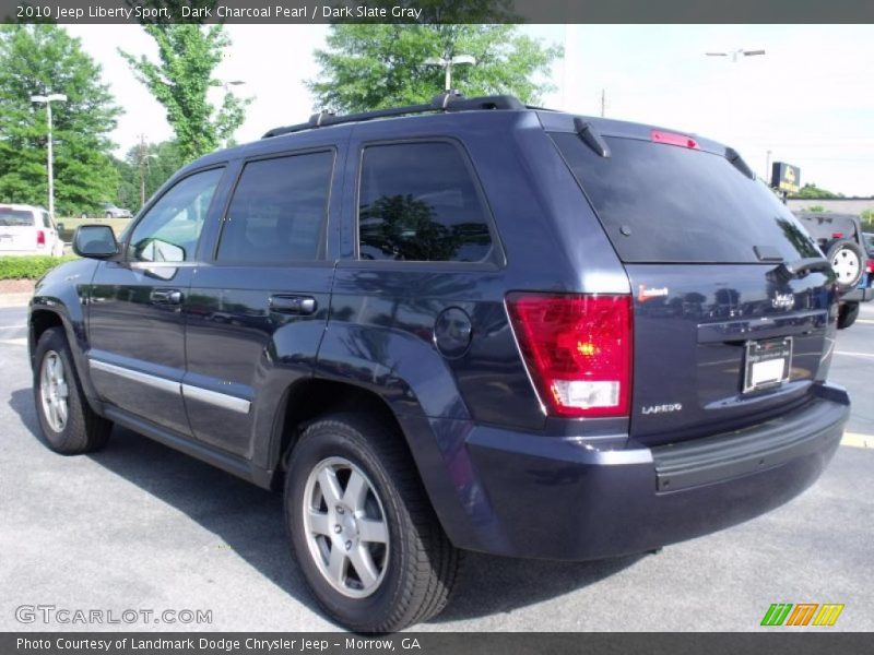Dark Charcoal Pearl / Dark Slate Gray 2010 Jeep Liberty Sport