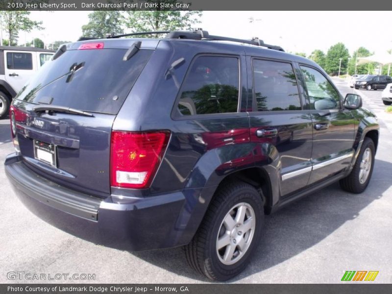 Dark Charcoal Pearl / Dark Slate Gray 2010 Jeep Liberty Sport