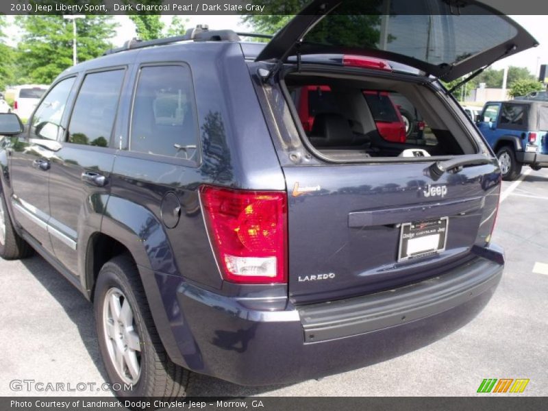 Dark Charcoal Pearl / Dark Slate Gray 2010 Jeep Liberty Sport