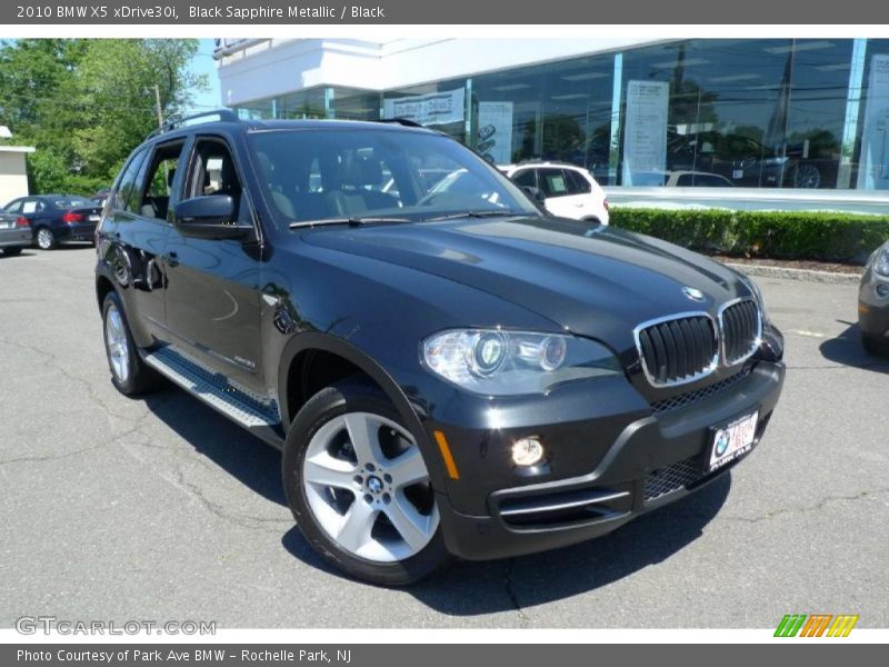 Black Sapphire Metallic / Black 2010 BMW X5 xDrive30i