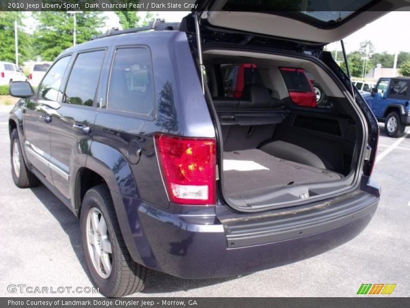 Dark Charcoal Pearl / Dark Slate Gray 2010 Jeep Liberty Sport