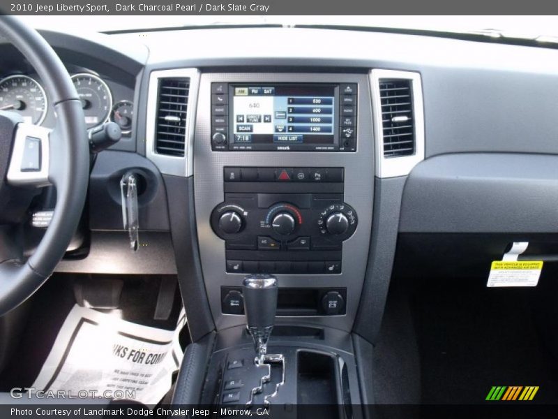 Dark Charcoal Pearl / Dark Slate Gray 2010 Jeep Liberty Sport