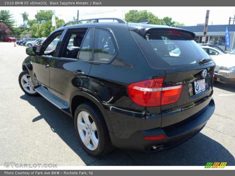 Black Sapphire Metallic / Black 2010 BMW X5 xDrive30i