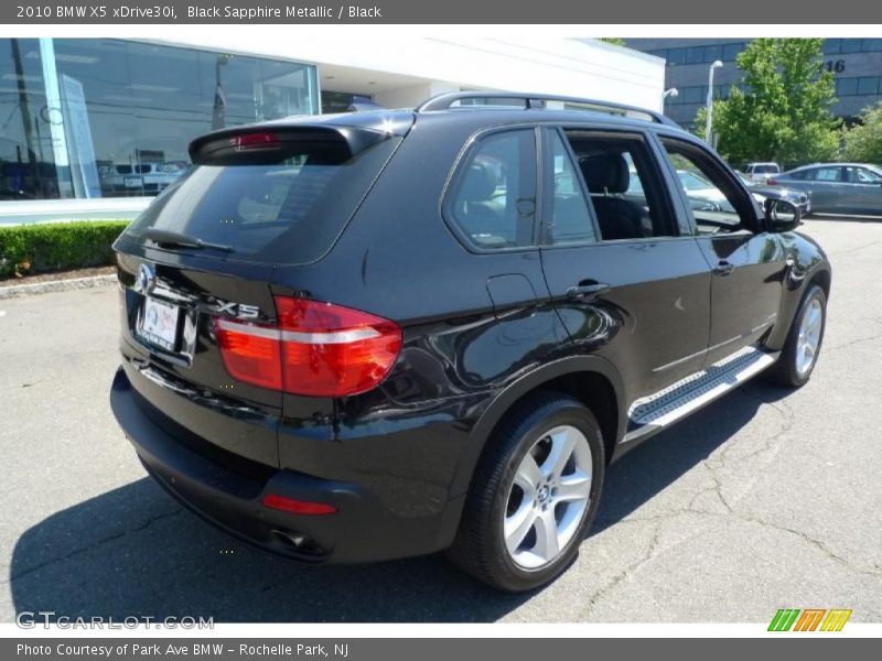 Black Sapphire Metallic / Black 2010 BMW X5 xDrive30i