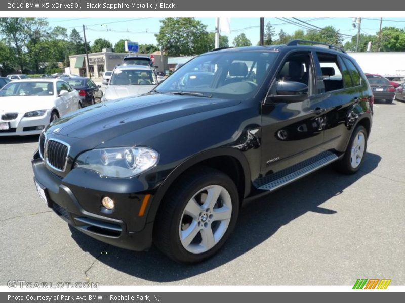 Black Sapphire Metallic / Black 2010 BMW X5 xDrive30i