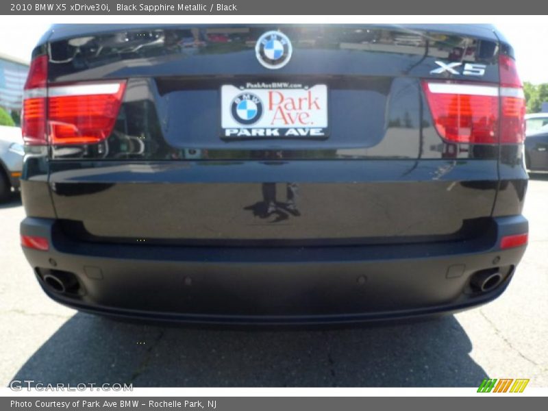 Black Sapphire Metallic / Black 2010 BMW X5 xDrive30i