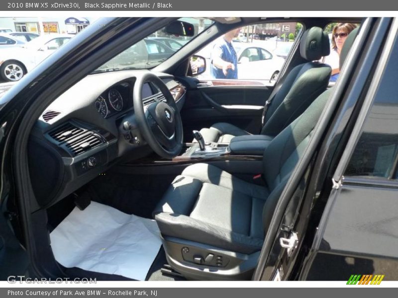 Black Sapphire Metallic / Black 2010 BMW X5 xDrive30i