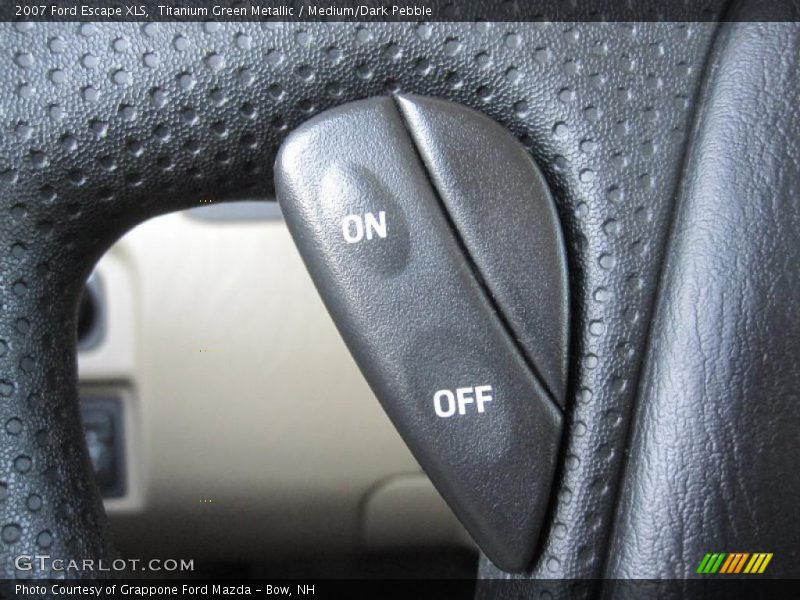 Titanium Green Metallic / Medium/Dark Pebble 2007 Ford Escape XLS