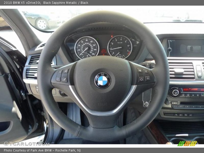 Black Sapphire Metallic / Black 2010 BMW X5 xDrive30i