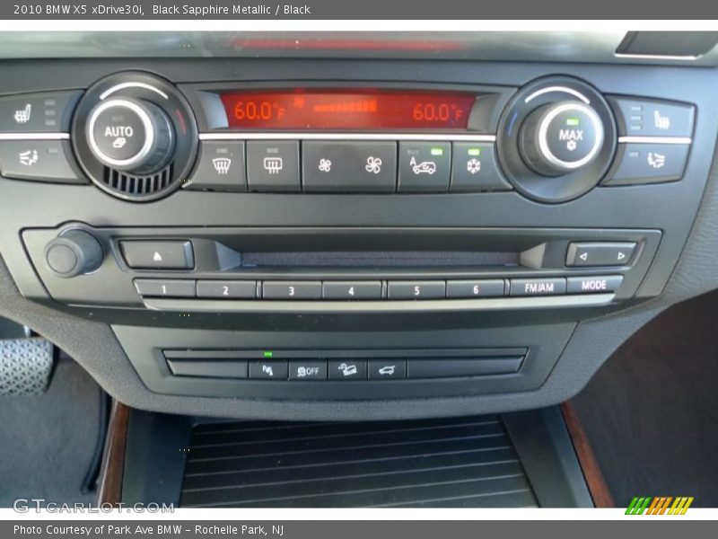Black Sapphire Metallic / Black 2010 BMW X5 xDrive30i
