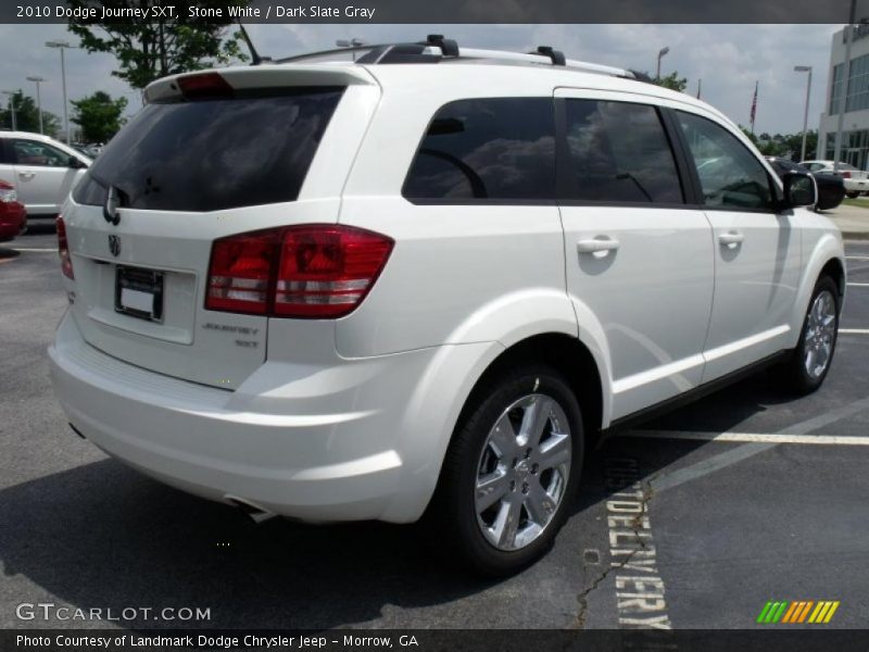 Stone White / Dark Slate Gray 2010 Dodge Journey SXT