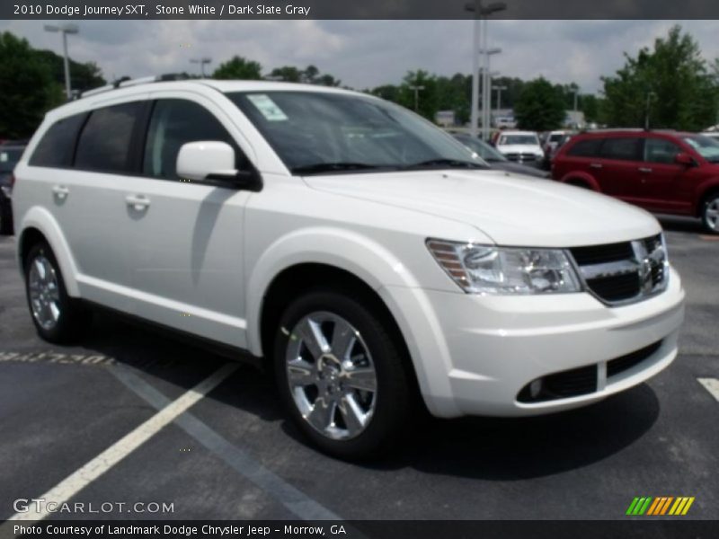 Stone White / Dark Slate Gray 2010 Dodge Journey SXT