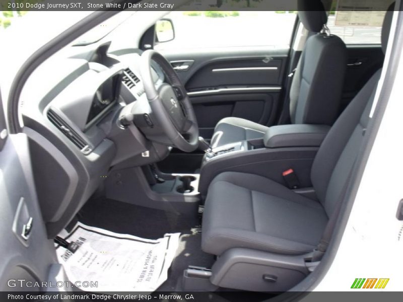 Stone White / Dark Slate Gray 2010 Dodge Journey SXT