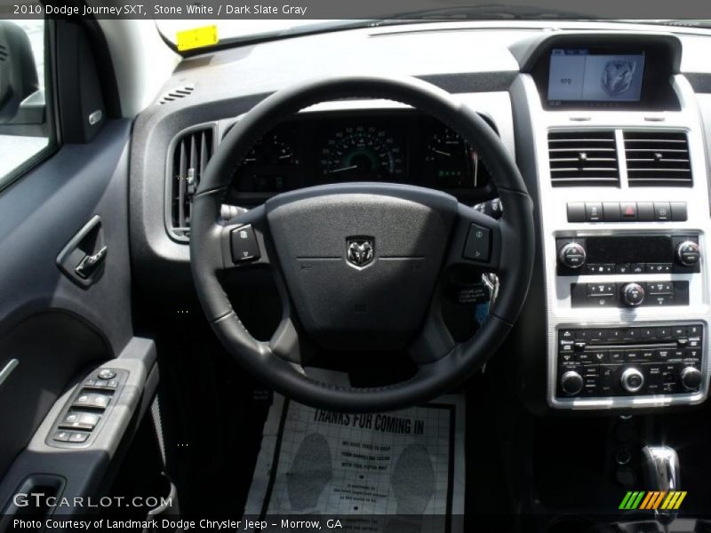 Stone White / Dark Slate Gray 2010 Dodge Journey SXT